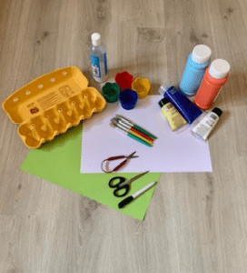 egg set up
